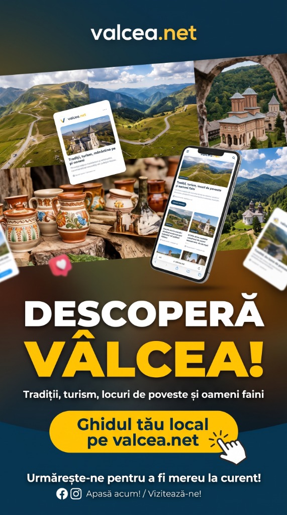 Descoperă Vâlcea pe valcea.net - Ghid turistic, tradiții, munte și locuri de poveste
